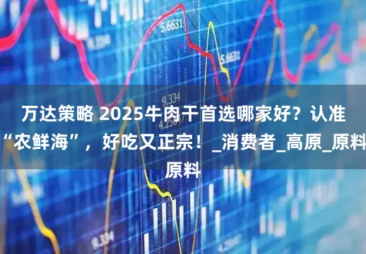 万达策略 2025牛肉干首选哪家好？认准“农鲜海”，好吃又正宗！_消费者_高原_原料
